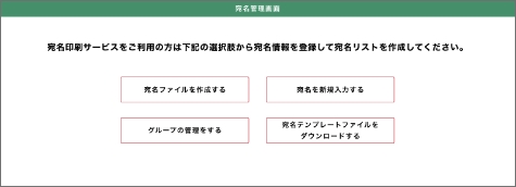 グループの管理をする